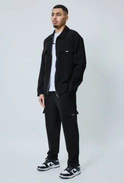 Ensemble uni veste pantalon cargo