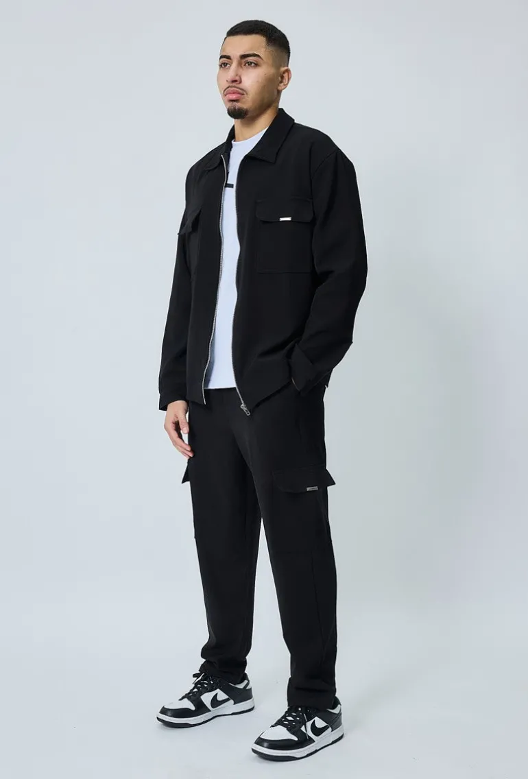 Ensemble uni veste pantalon cargo