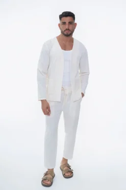 Ensemble uni veste pantalon