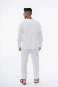 Ensemble uni veste pantalon