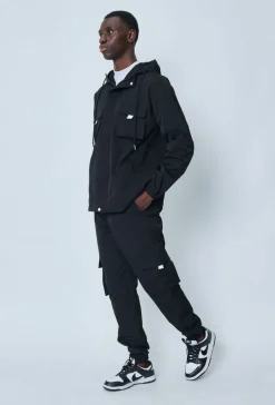 Ensemble utillity veste pantalon cargo