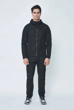 Ensemble veste cargo fin uni