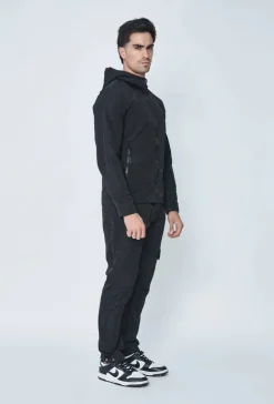 Ensemble veste cargo fin uni