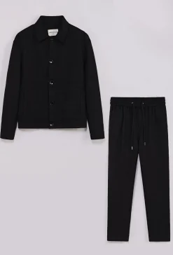 Ensemble veste et pantalon uni