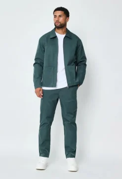 Ensemble veste et pantalon uni