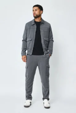 Ensemble veste et pantalon à poches