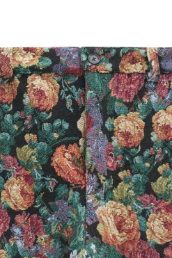 Ensemble veste et pantalon fleurie