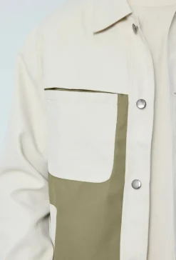 Ensemble veste et pantalon bi couleur