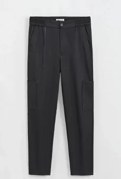 Ensemble veste et pantalon à poche uni