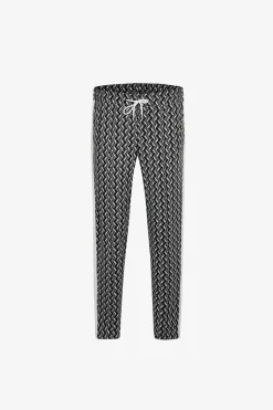 Ensemble veste et pantalon à imprimé graphique