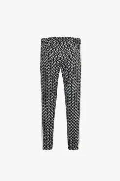 Ensemble veste et pantalon à imprimé graphique