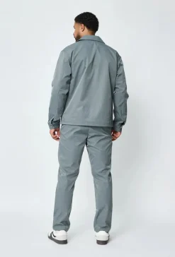 Ensemble veste et pantalon uni