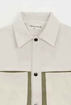 Ensemble veste et pantalon bi couleur