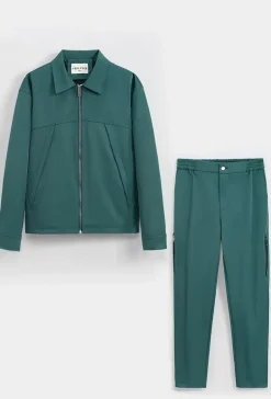 Ensemble veste et pantalon uni