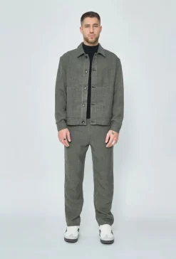 Ensemble veste et pantalon uni