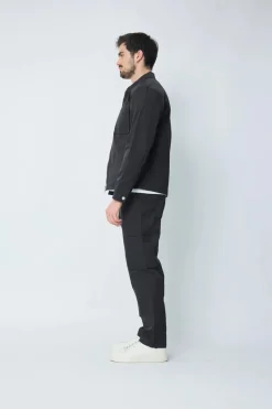 Ensemble veste et pantalon à poche uni
