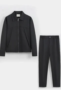 Ensemble veste et pantalon uni