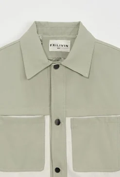 Ensemble veste et pantalon bi couleur