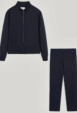 Ensemble veste et pantalon uni