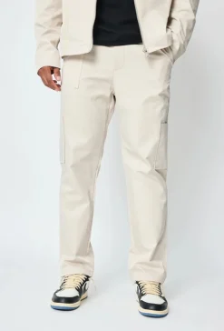 Ensemble veste et pantalon à poche uni