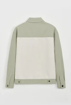 Ensemble veste et pantalon bi couleur