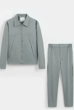 Ensemble veste et pantalon uni