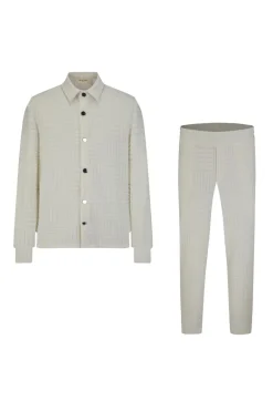 Ensemble veste jogger éponge monogramme