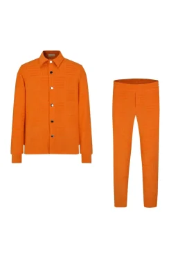 Ensemble veste jogger éponge monogramme