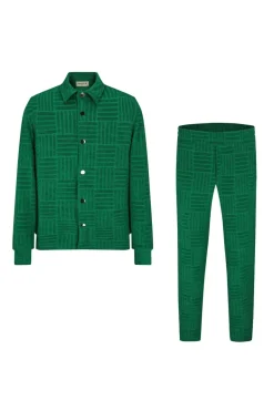 Ensemble veste jogger éponge monogramme