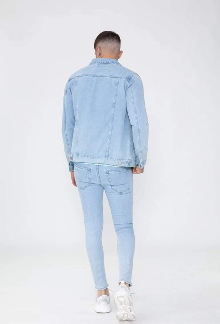 Ensemble veste pantalon en jean