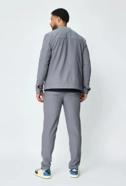 Ensemble veste pantalon uni