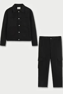 Ensemble veste pantalon uni