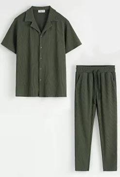 Ensemble veste pantalon uni