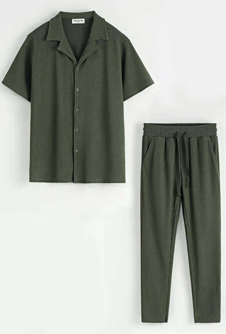 Ensemble veste pantalon uni
