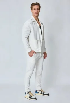 Ensemble veste pantalon uni