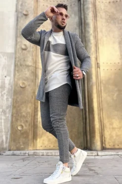 Gilet chiné