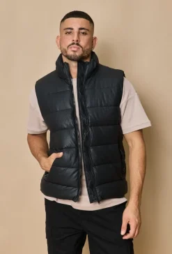 Gilet doudoune matelassée sans manches