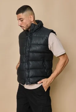 Gilet doudoune matelassée sans manches