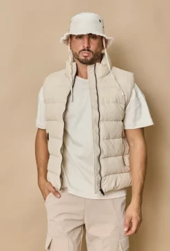 Gilet doudoune matelassée sans manches
