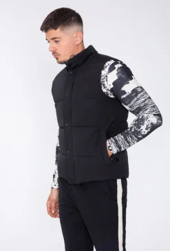 Gilet doudoune matelassée sans manches