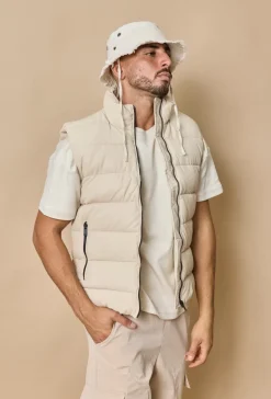 Gilet doudoune matelassée sans manches
