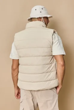 Gilet doudoune matelassée sans manches