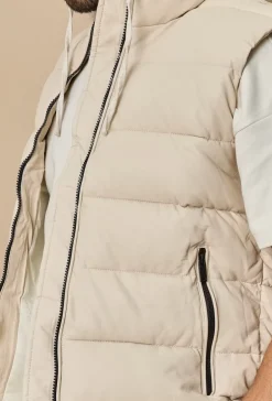 Gilet doudoune matelassée sans manches