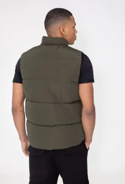 Gilet doudoune matelassée sans manches