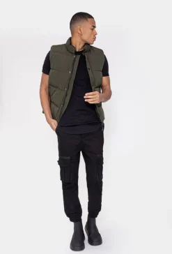 Gilet doudoune matelassée sans manches