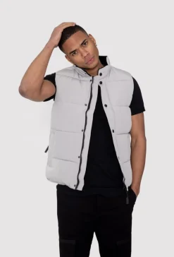 Gilet doudoune matelassée sans manches