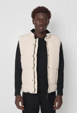 Gilet doudoune matelassée sans manches
