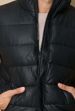 Gilet doudoune matelassée sans manches