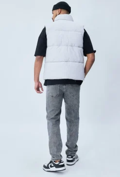 Gilet doudoune matelassée sans manches