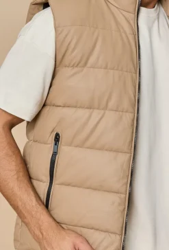 Gilet doudoune matelassée sans manches